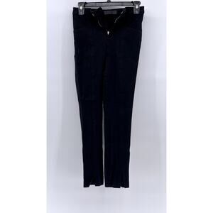 MNG Women's Black Casual Slim Pants SZ 2